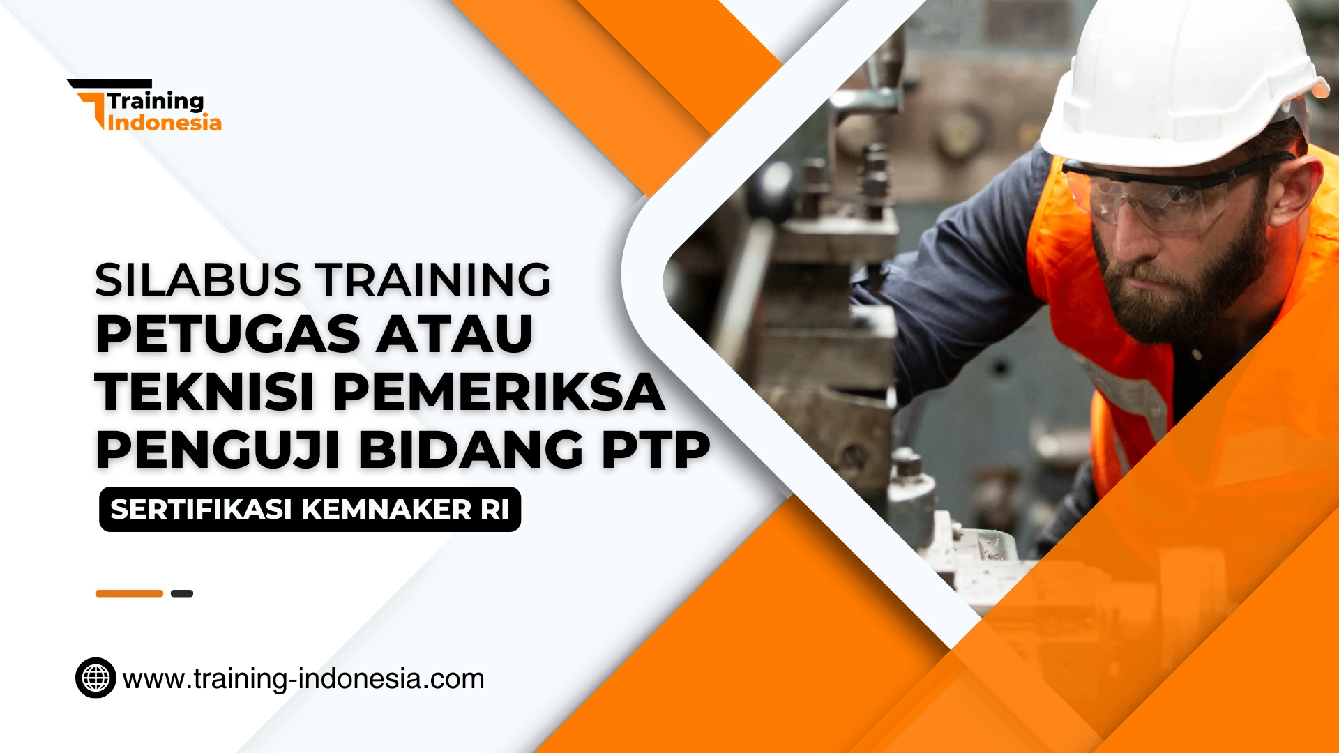 SILABUS Training Petugas atau Teknisi Pemeriksa Penguji Bidang PTP