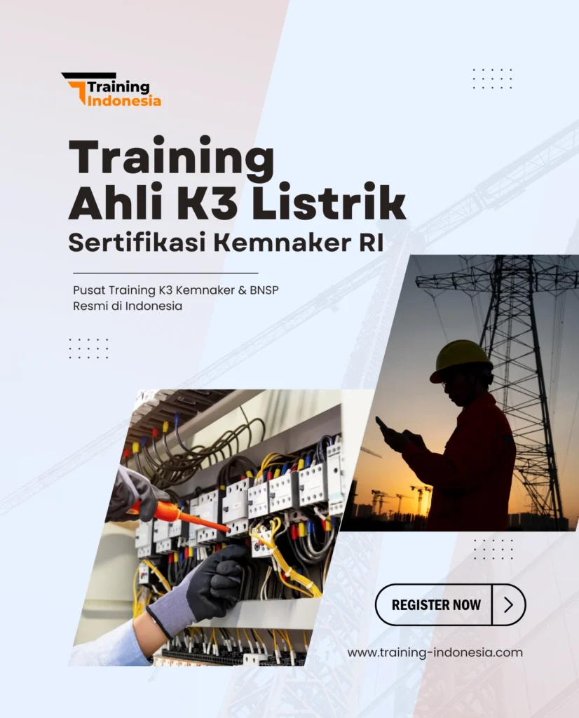 ahli k3 listrik kemnaker - training indonesia