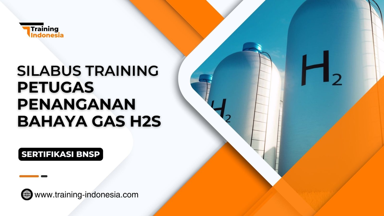 Petugas Penanganan Bahaya Gas H2S