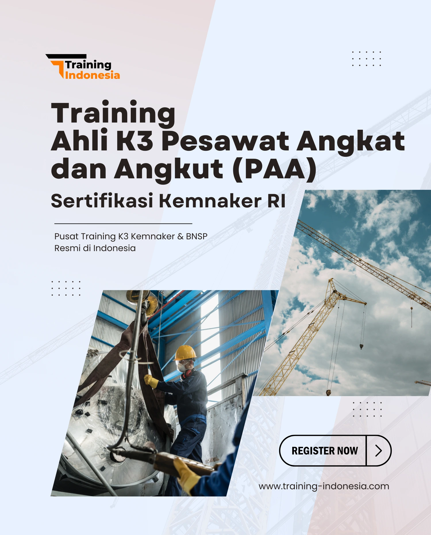 ahli k3 pesawat angkat dan angkut training indonesia