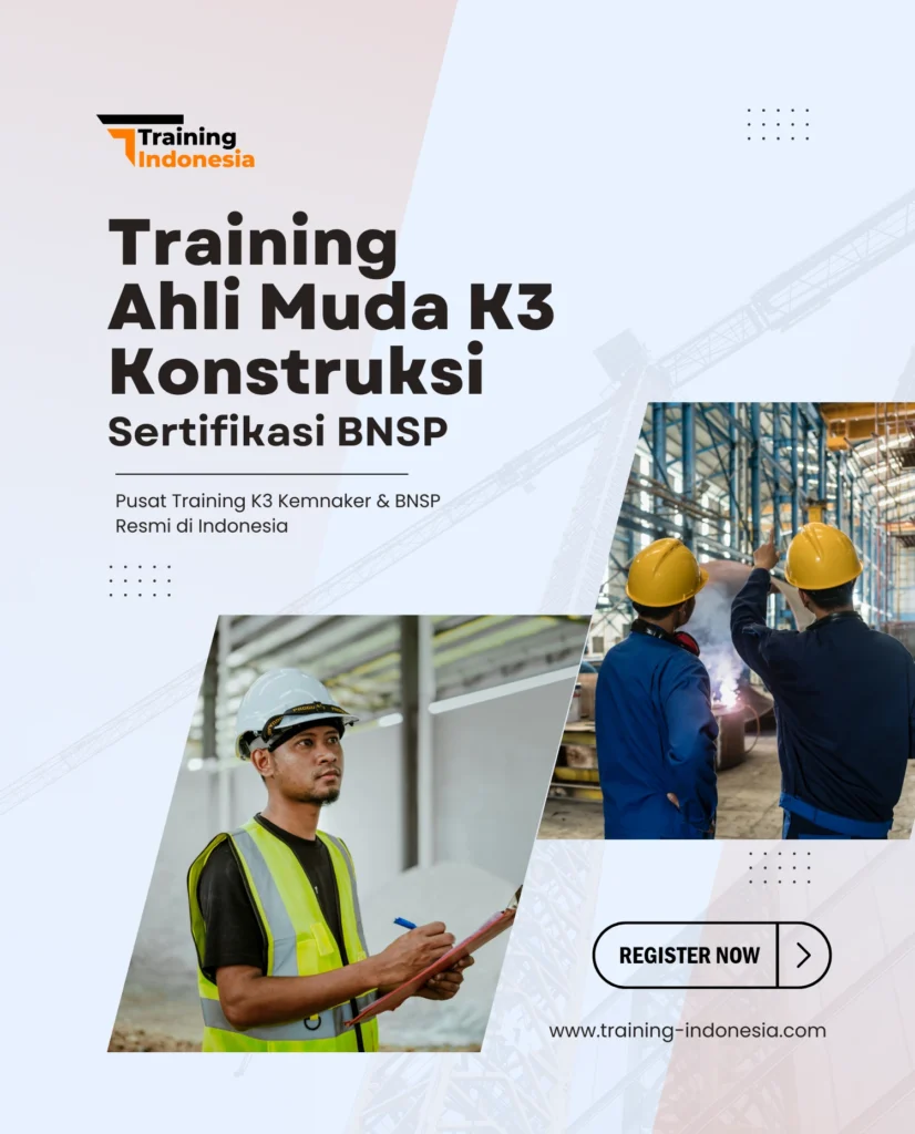 ahli muda k3 konstruksi bnsp training indonesia
