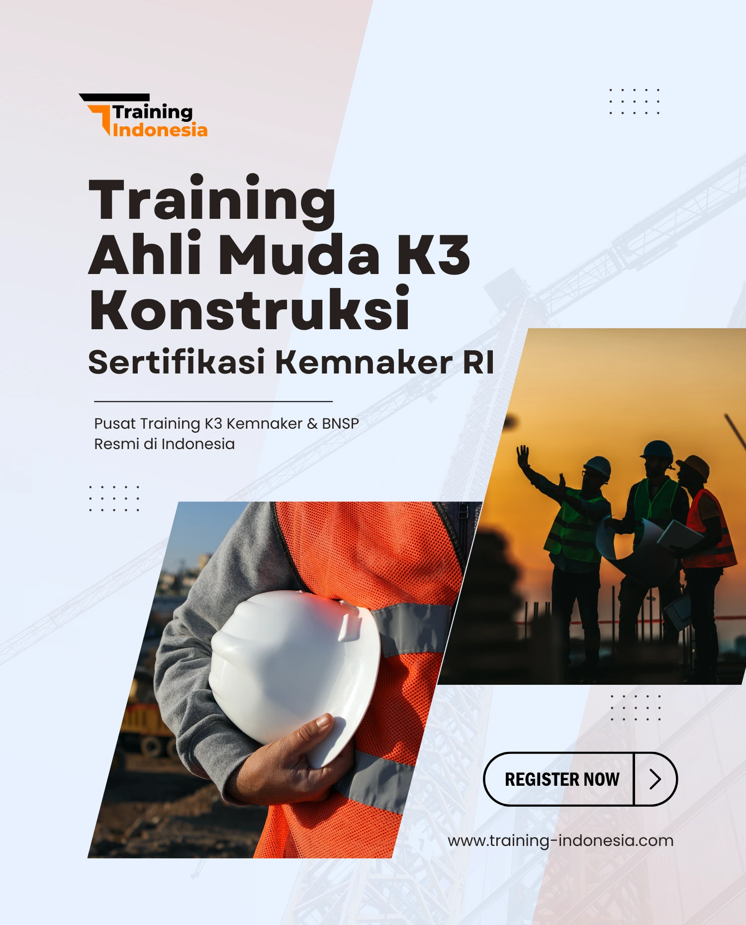 ahli muda k3 konstruksi - training indonesia