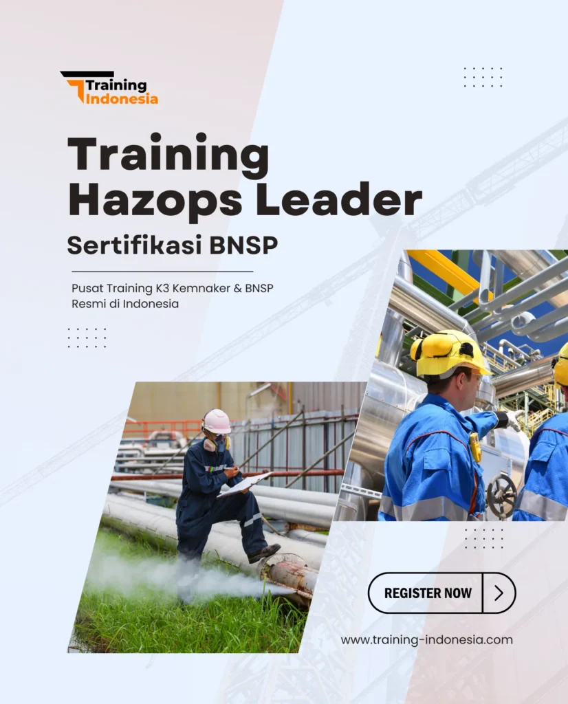 hazops leader pelatihan sertifikasi bnsp training indonesia