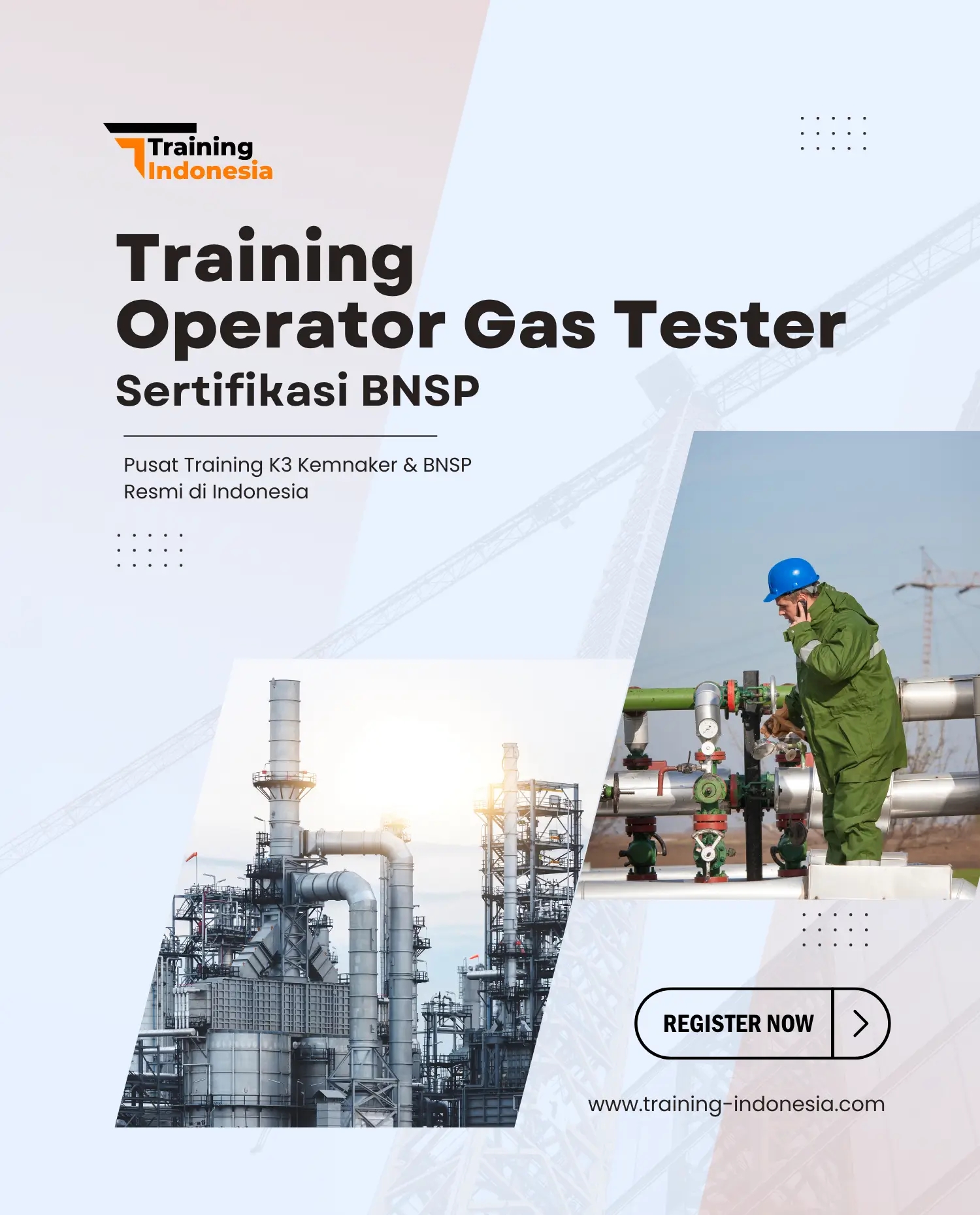 training operator gas tester sertifikasi bnsp
