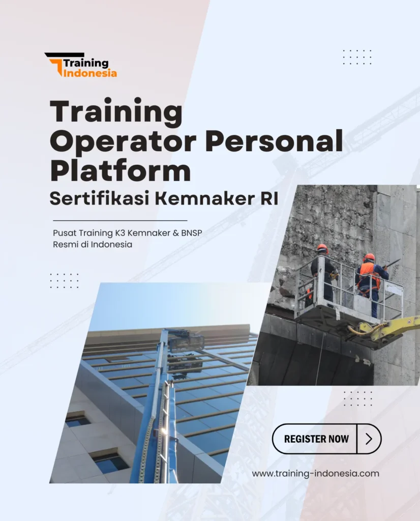 pelatihan operator personal platform by training indonesia
