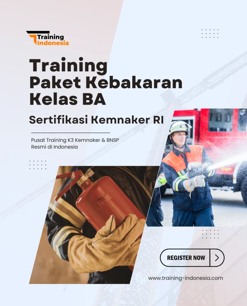 paket kebakaran kelas ba - training indonesia