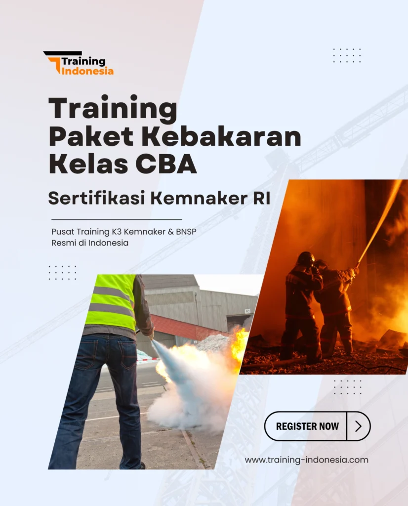 paket kebakaran kelas cba - training indonesia