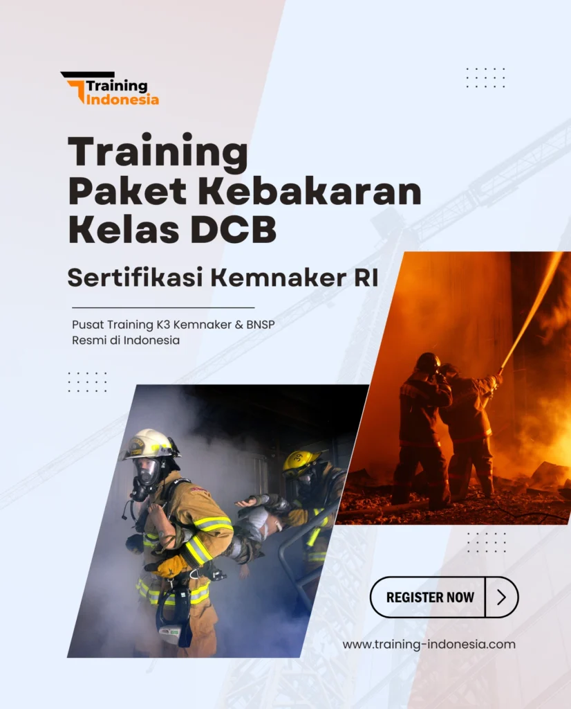 paket kebakaran kelas dcb - training indonesia