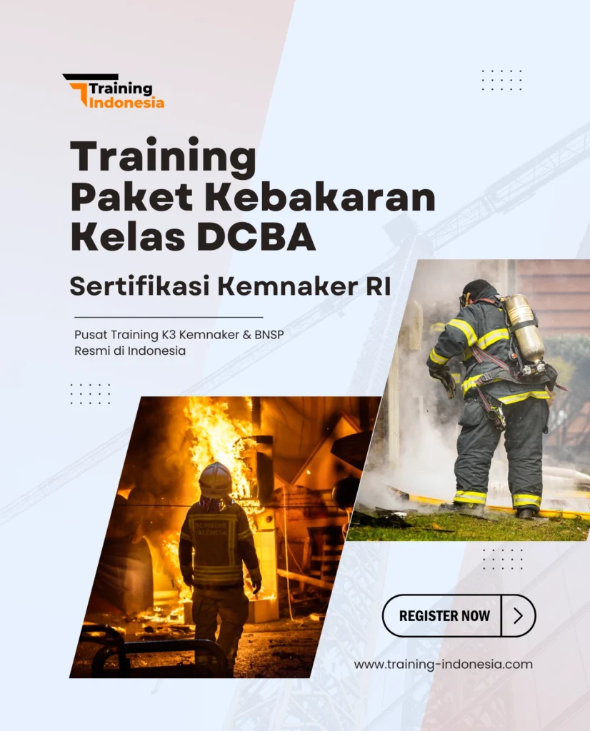 paket kebakaran kelas dcba - training indonesia