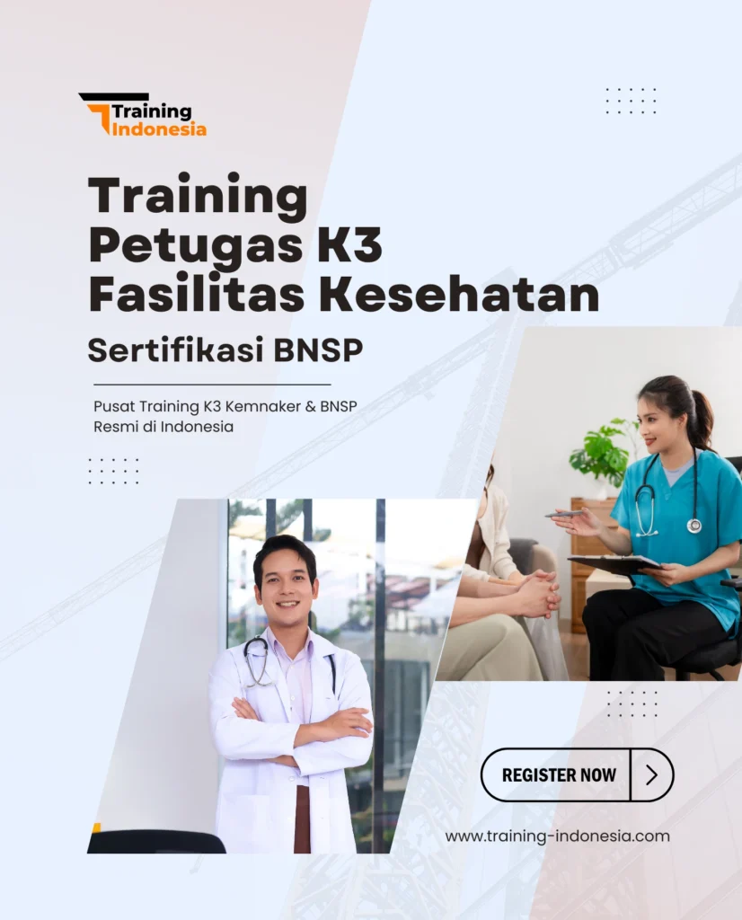 petugas k3 fasilitas kesehatan training indonesia