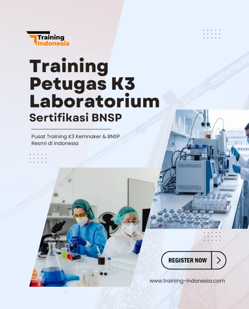 petugas k3 laboratorium sertifikasi bnsp by training indonesia