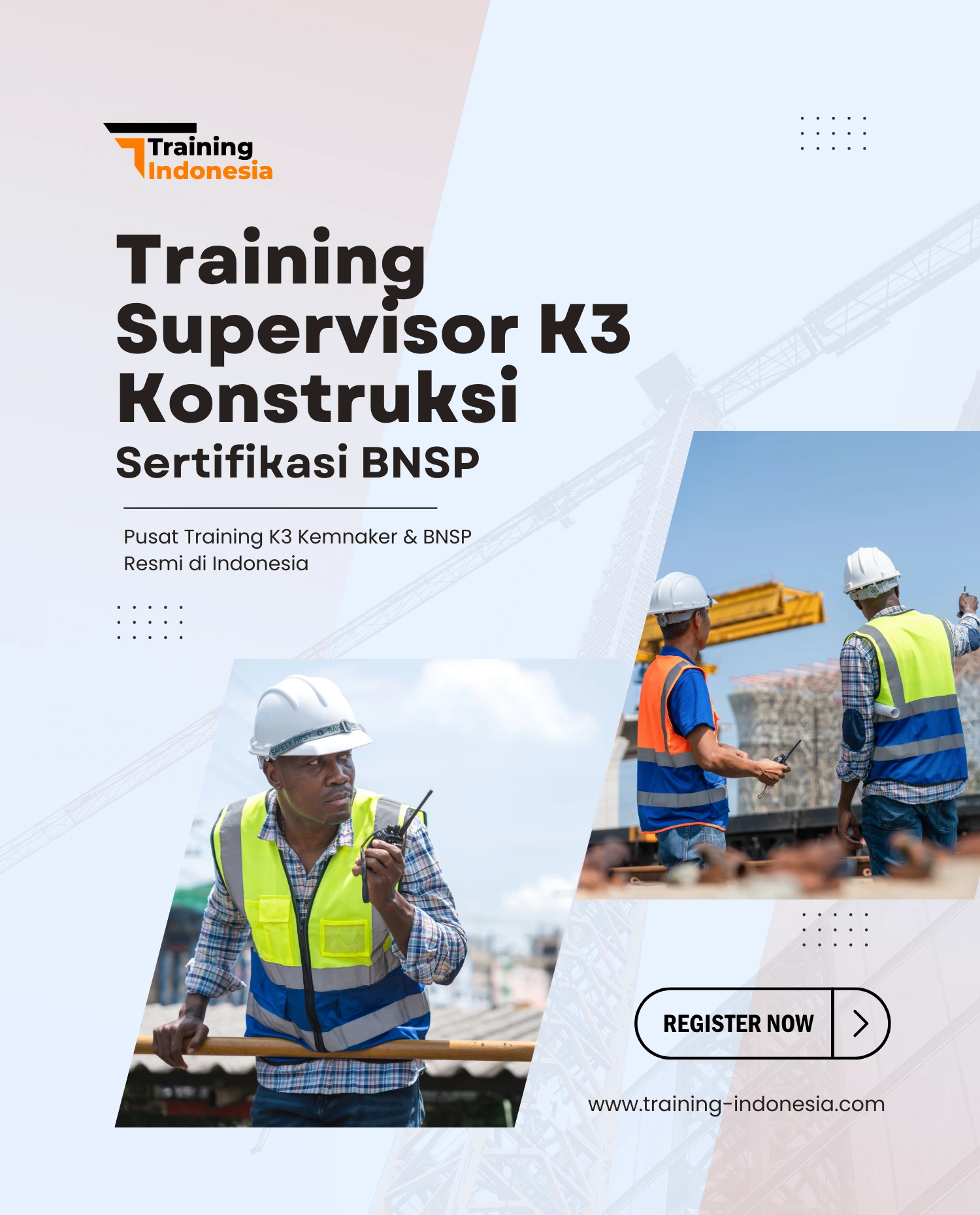 supervisor k3 konstruksi training indonesia