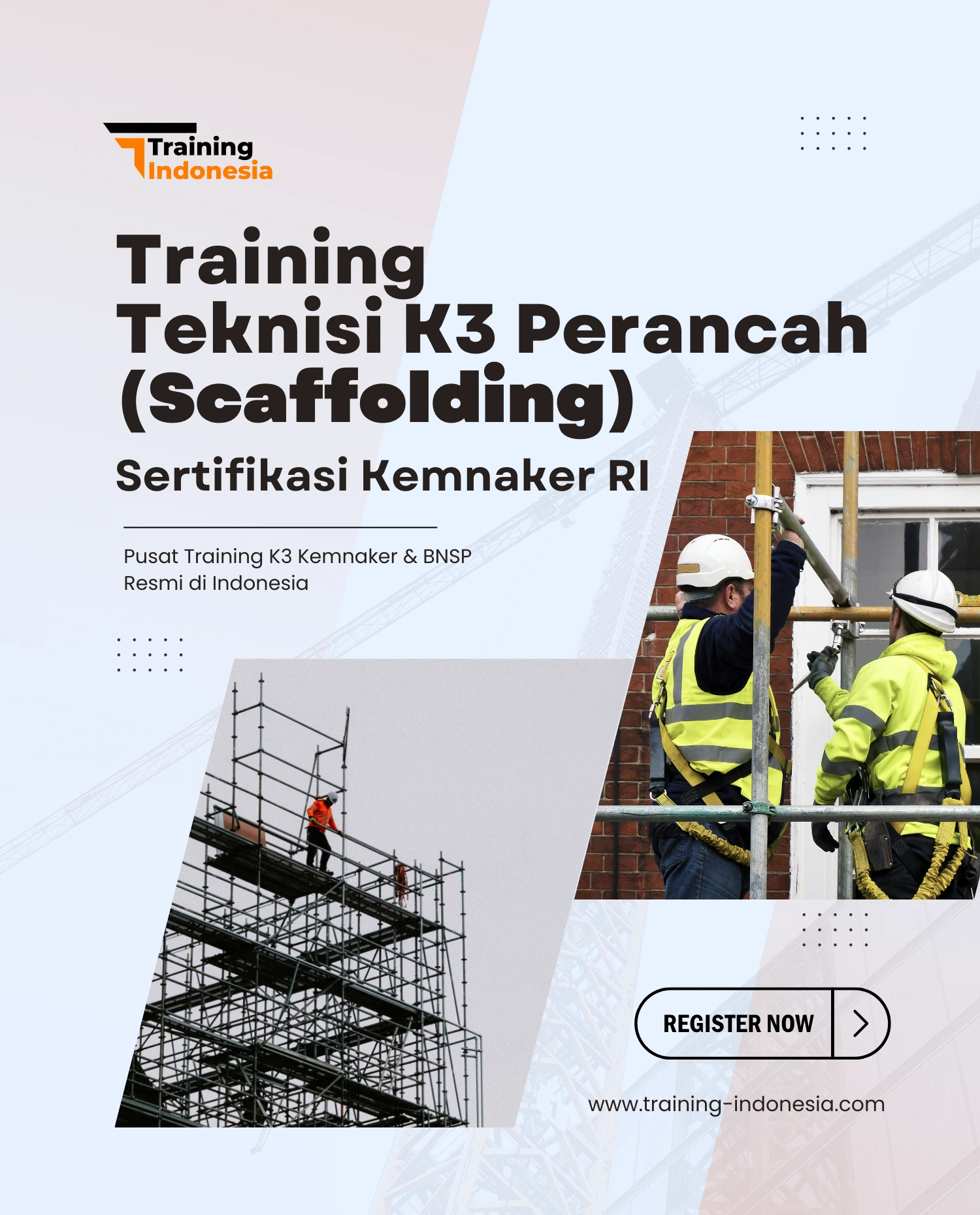 teknisi k3 perancah training indonesia