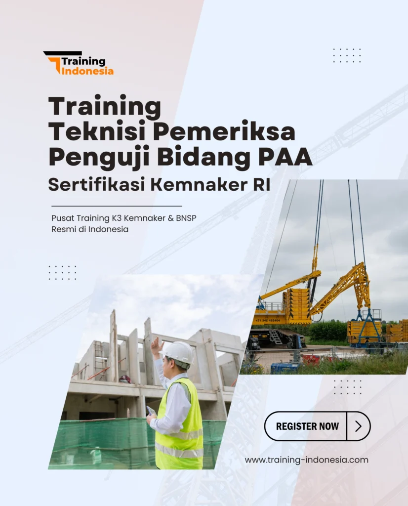 teknisi pemeriksa penguji bidang paa training indonesia