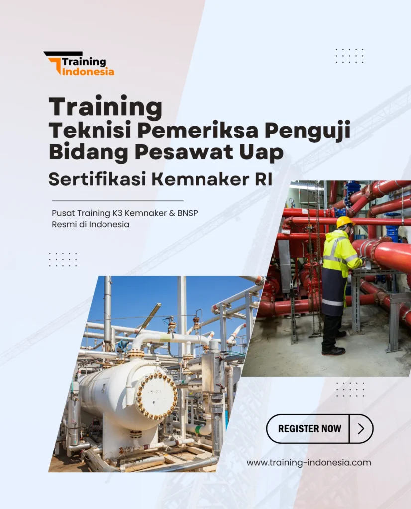 pelatihan teknisi pemeriksa penguji bidang pesawat uap by training indonesia