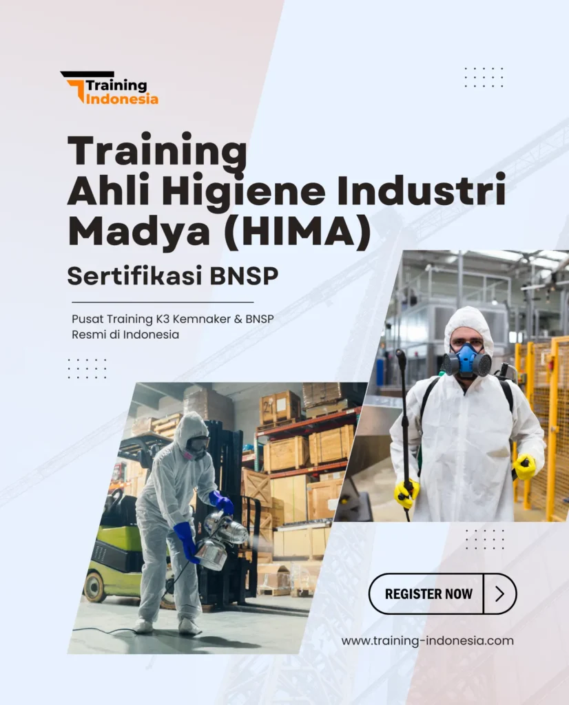 pelatihan ahli higiene industri madya (HIMA) - sertifikasi bnsp training indonesia