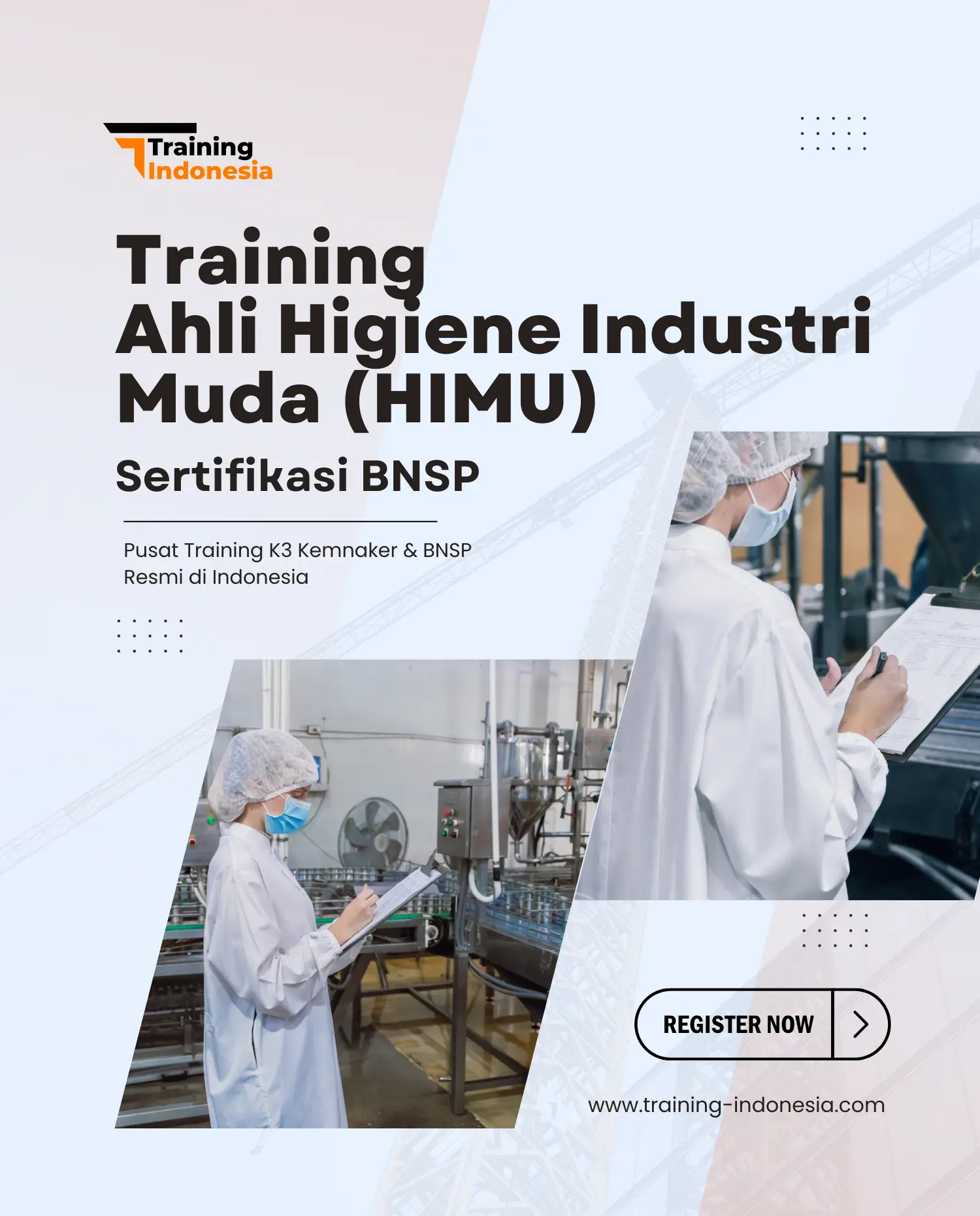training ahli higiene industri muda (HIMU) - sertifikasi bnsp training indonesia