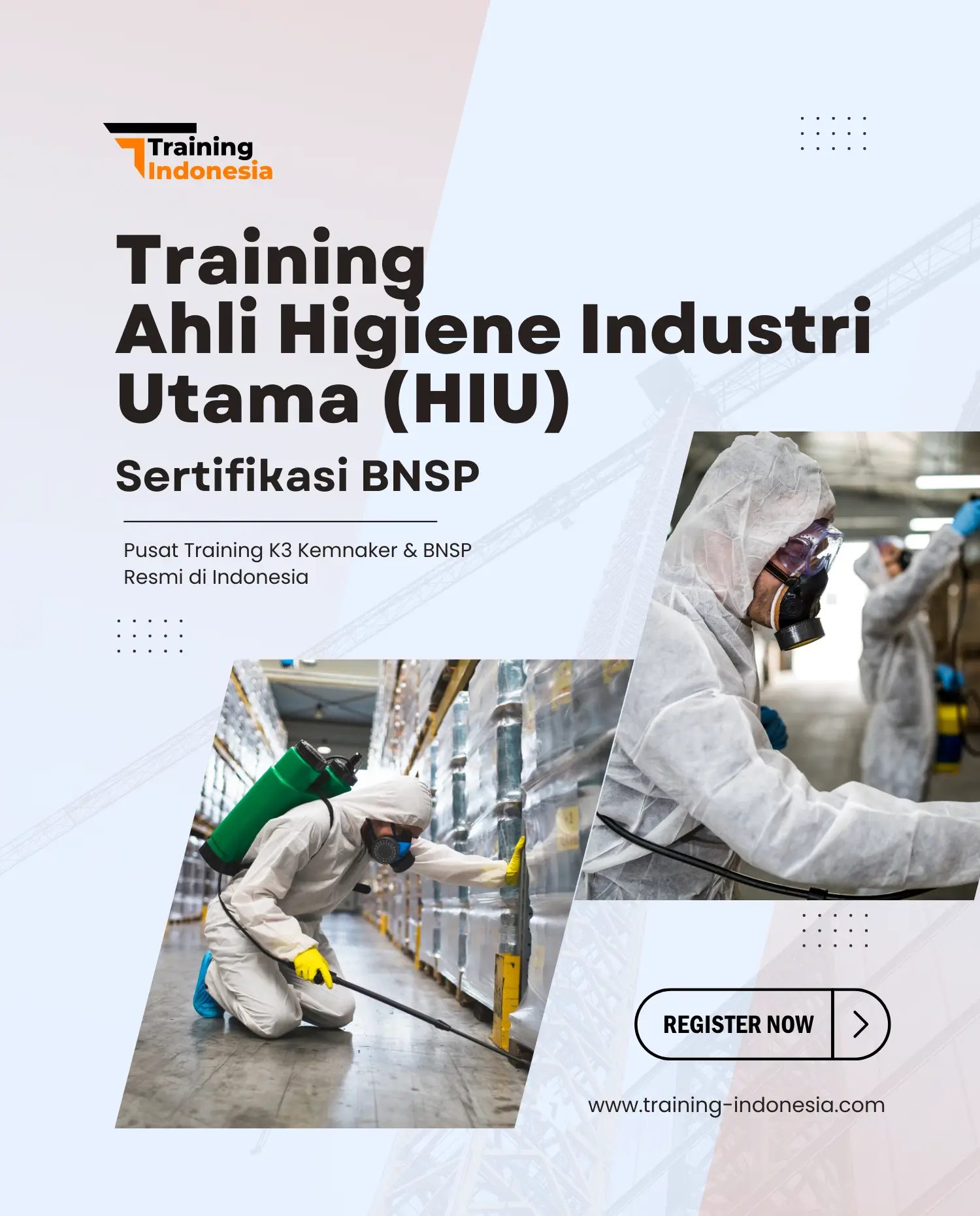 ahli higiene industri utama (HIU) - sertifikasi bnsp training indonesia