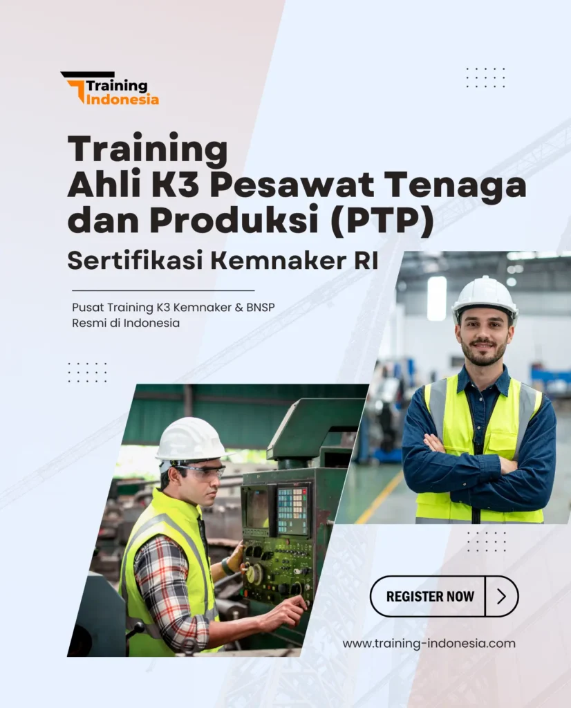 pelatihan ahli k3 pesawat tenaga dan produksi training indonesia