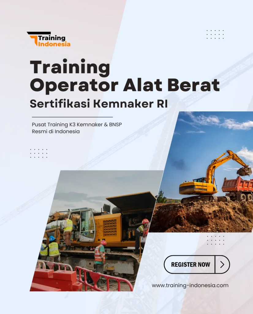 pelatihan operator alat berat training indonesia