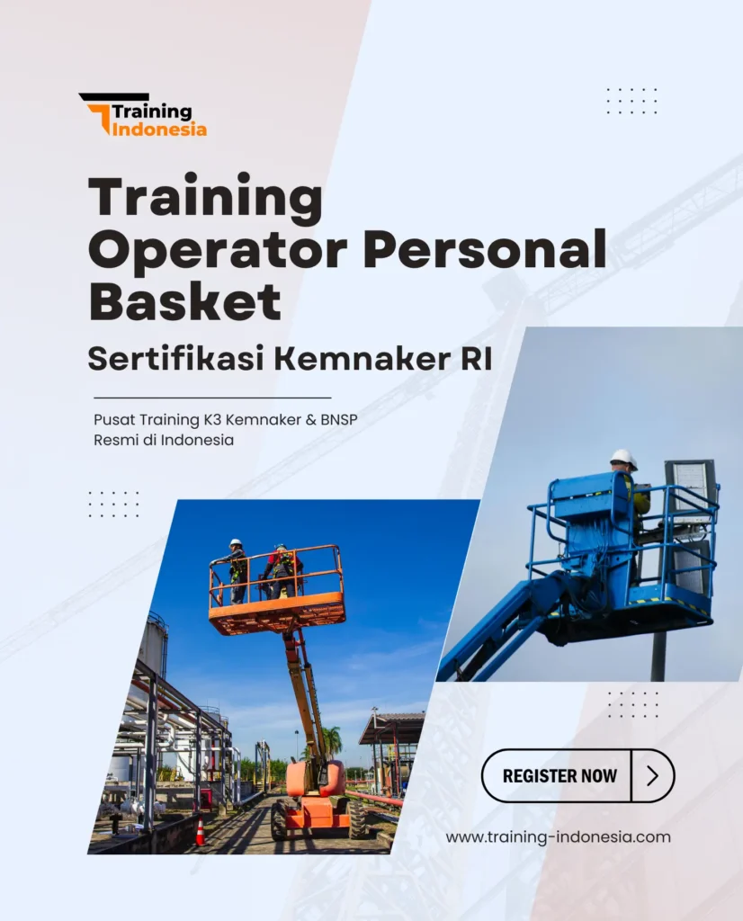pelatihan operator personal basket training indonesia