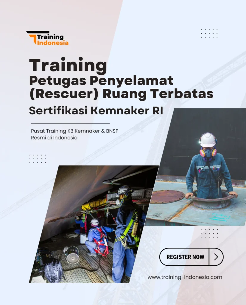 petugas penyelamat ruang terbatas - training indonesia