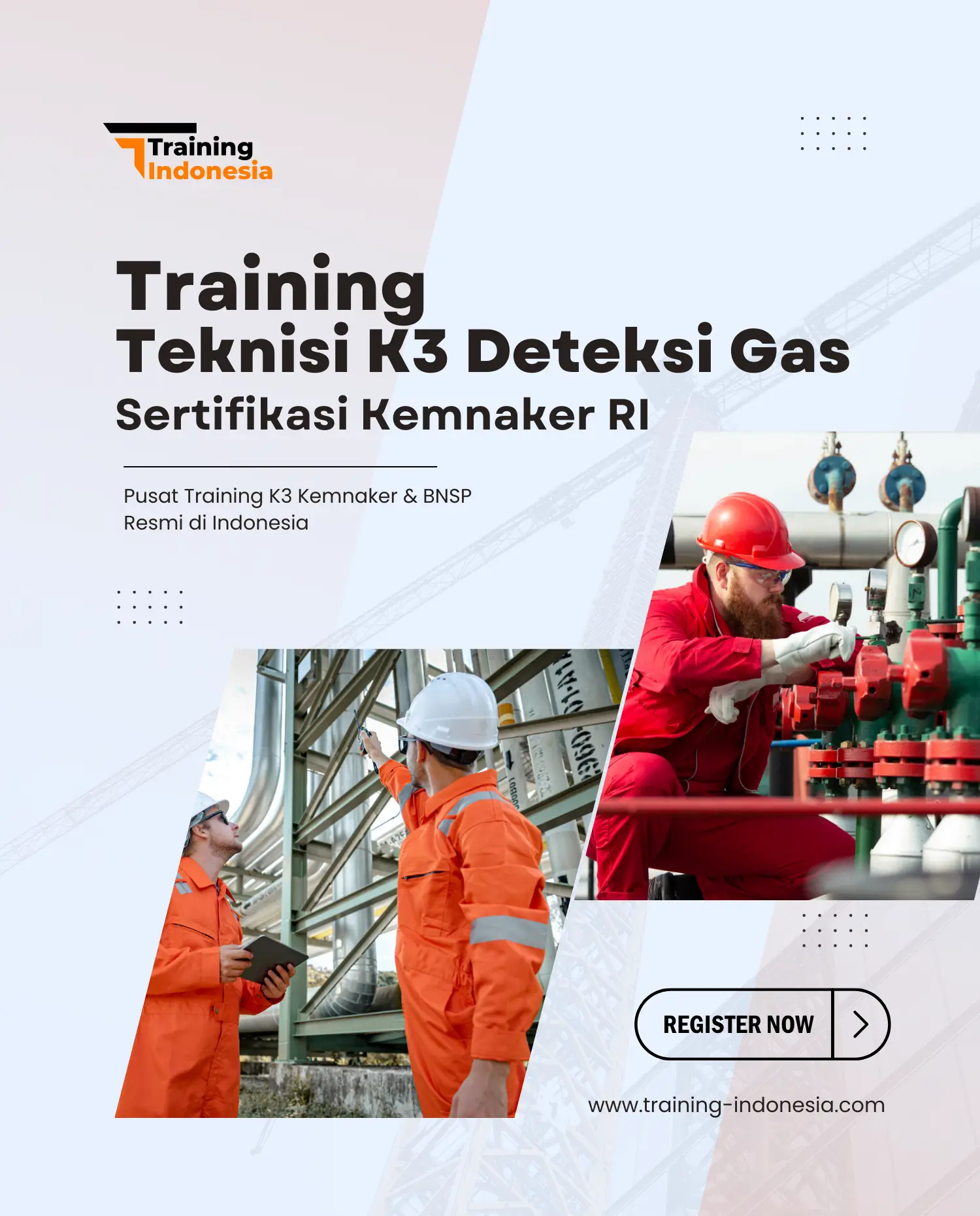 teknisi k3 deteksi gas - training indonesia