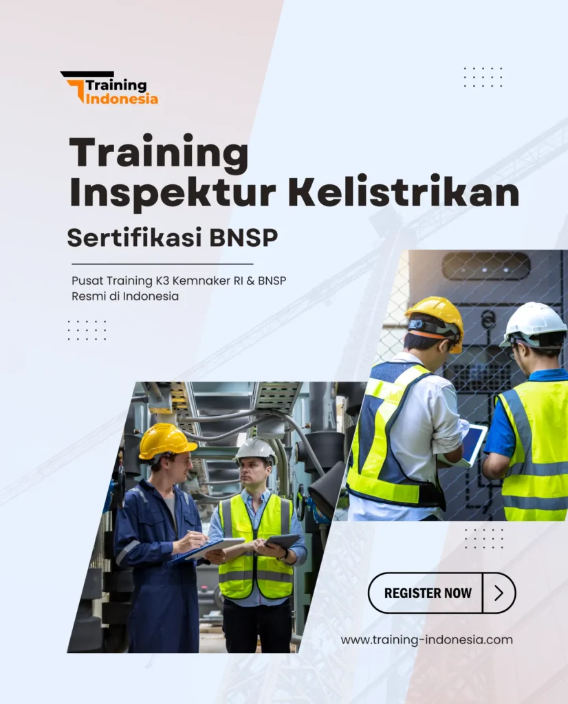 training inspektur kelistrikan - sertifikasi bnsp training indonesia