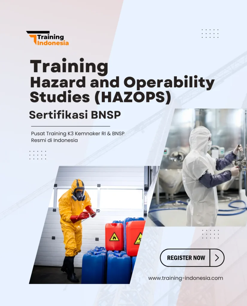 training hazard and operability studies (hazops) sertifikasi bnsp - training indonesia
