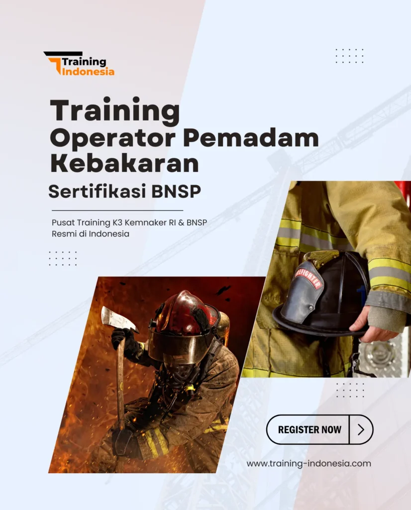training operator pemadam kebakaran sertifikasi bnsp - training indonesia