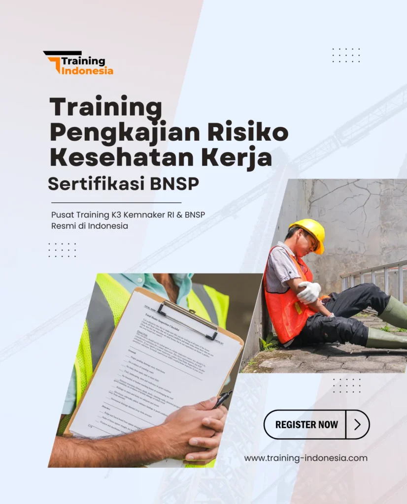 training pengkajian risiko kesehatan kerja sertifikasi bnsp - training indonesia