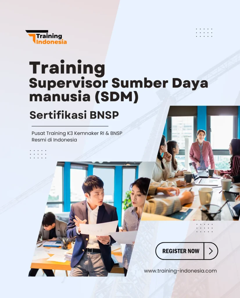 Training Supervisor Sumber Daya manusia (SDM)
