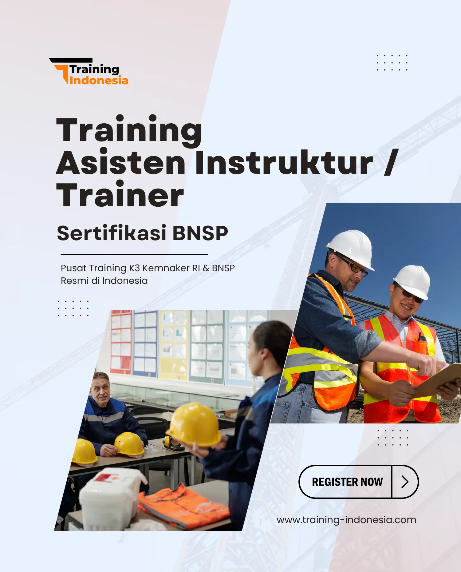 training asisten instruktur trainer sertifikasi bnsp - training indonesia