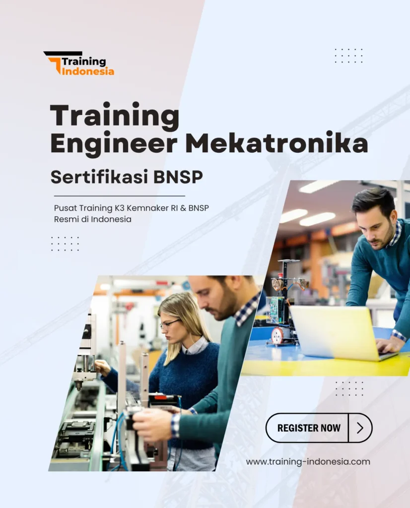 training engineer mekatronika sertifikasi bnsp - training indonesia