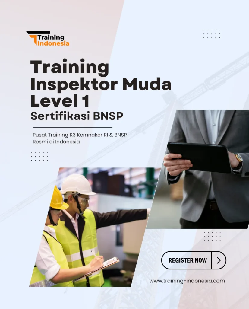 training inspektor muda level 1 - training indonesia