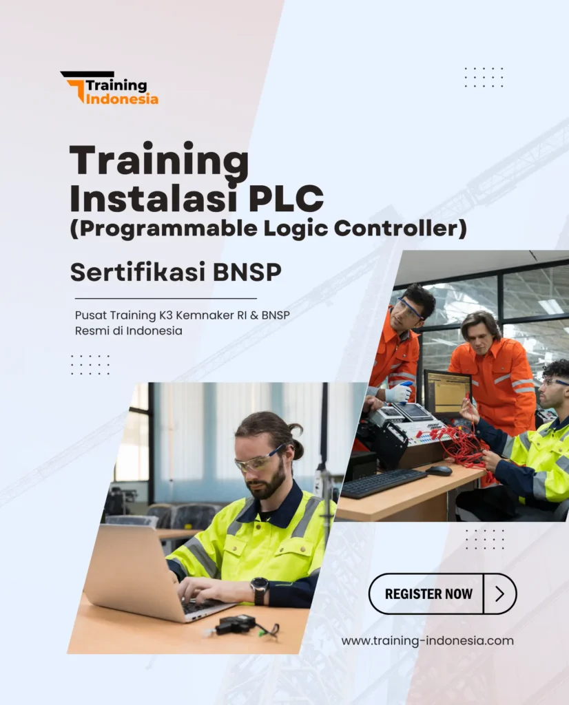 training instalasi PLC (Programmable Logic Controller) sertifikasi bnsp - training indonesia
