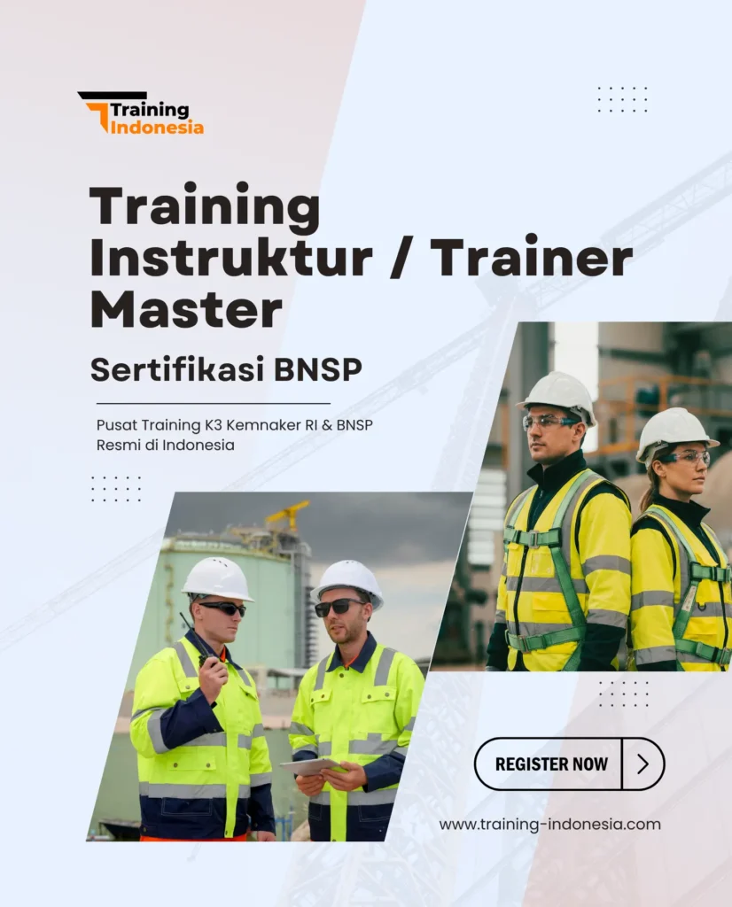 training instruktur trainer master sertifikasi bnsp - training indonesia