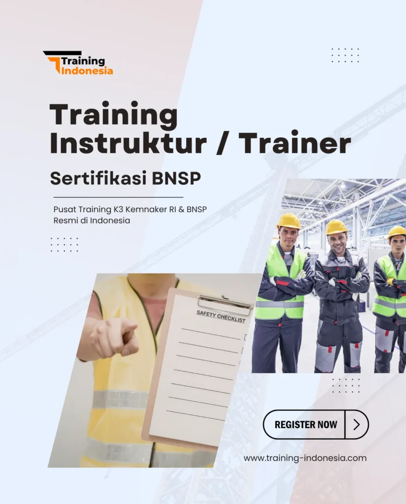 training instruktur trainer sertifikasi bnsp - training indonesia