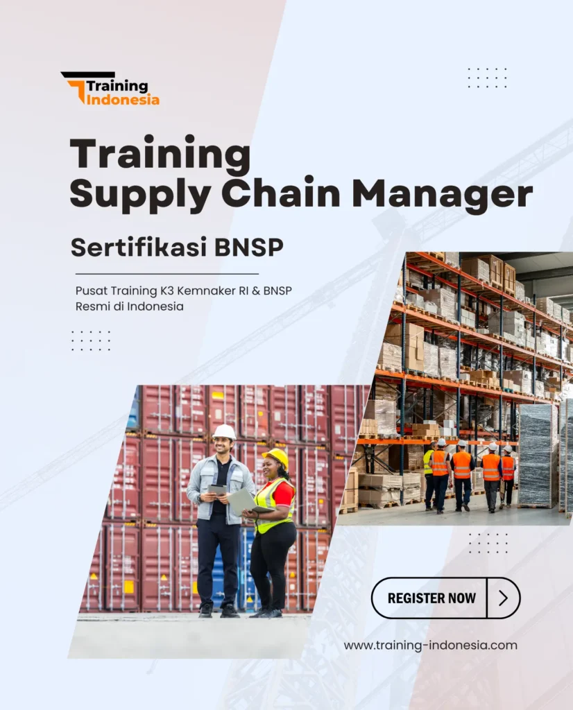 training supply chain manager sertifikasi bnsp - training indonesia