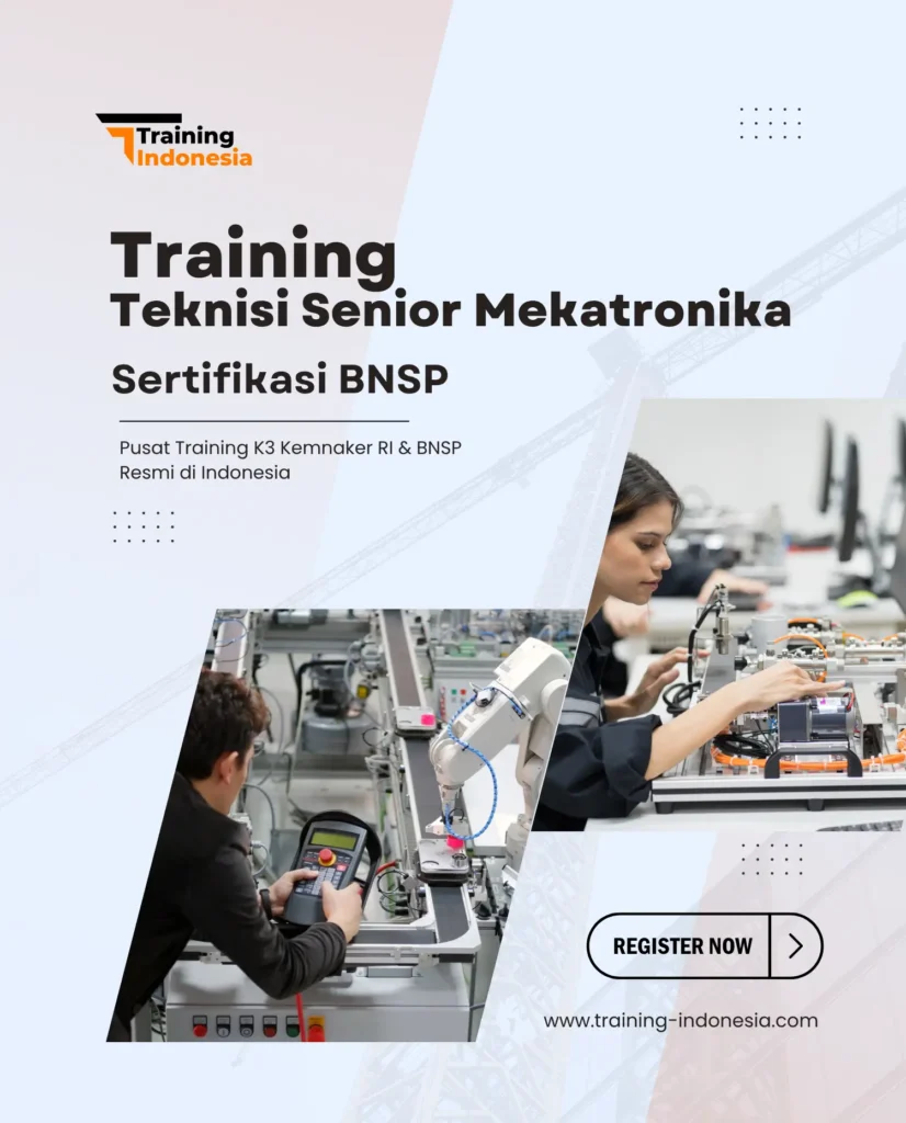 training teknisi senior mekatronika sertifikasi bnsp - training indonesia