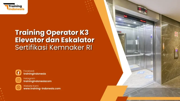 training operator k3 elevator dan eskalator sertifikasi kemnaker