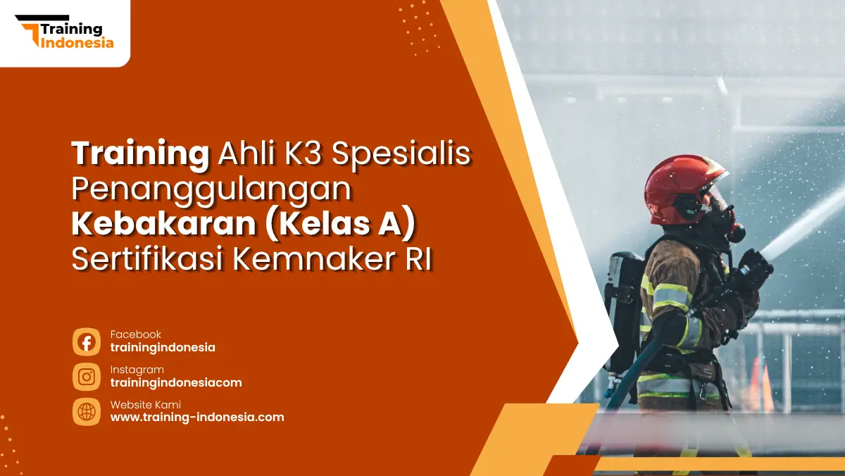 training kebakaran kelas a