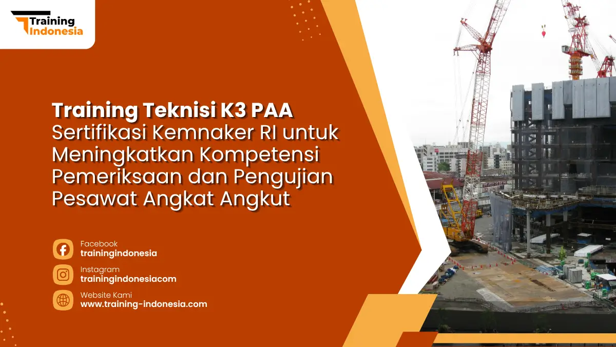 training teknisi k3 paa