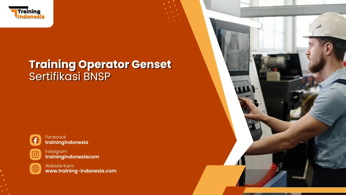 Training Operator Genset Sertifikasi BNSP Training Indonesia